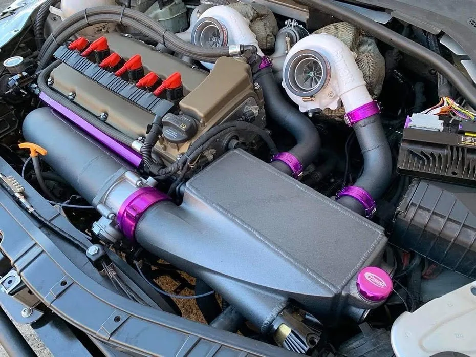 Turbocharged performance engine built and calibrated by Etuners